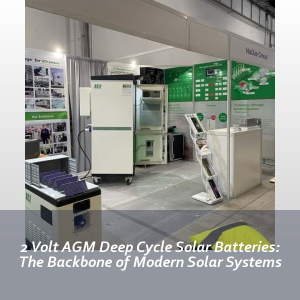 2 Volt AGM Deep Cycle Solar Batteries: The Backbone of Modern Solar Systems